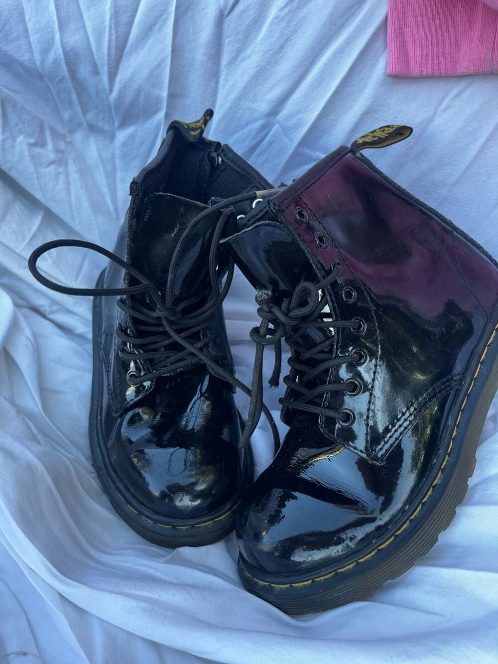 Dr. Martens 1460 Patent Leather Boots Black